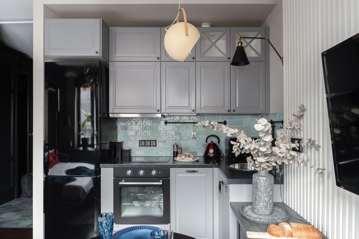 Апартаменты Lalapart Black Emerald с сауной в ЖК Савеловский Сити