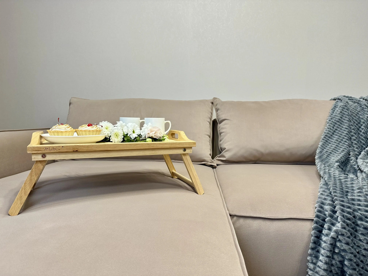 Квартира с панорамным видом на город и Русский мост