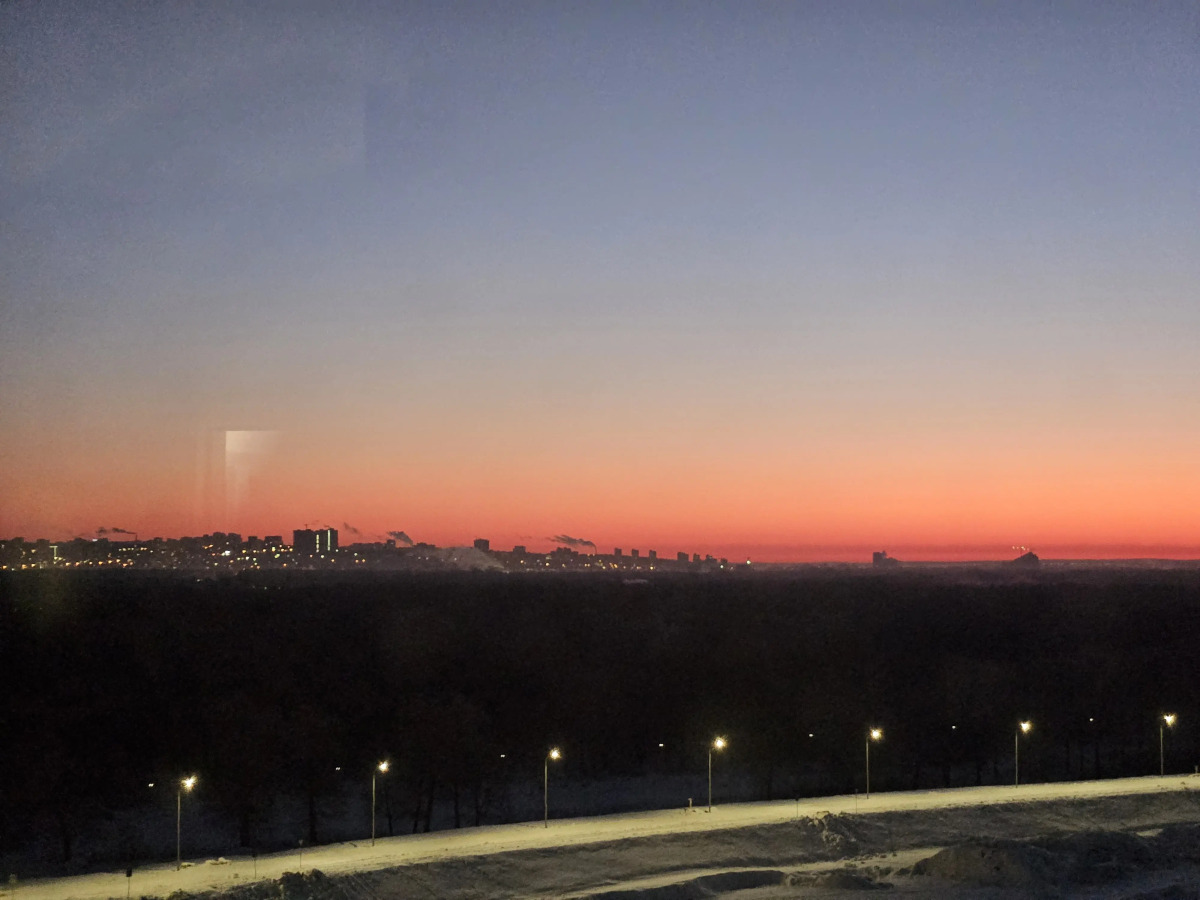 Квартира с видом на город Уфа