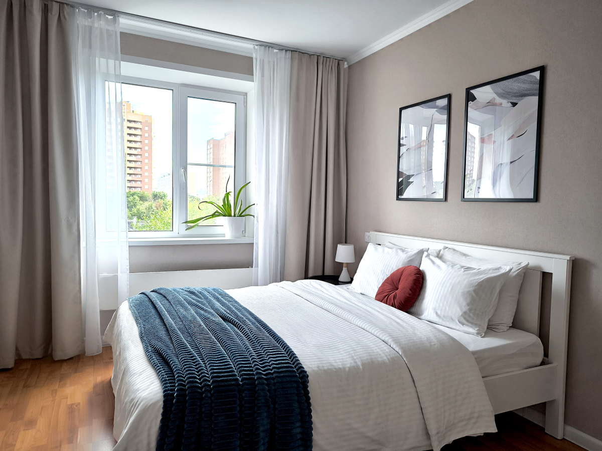 Квартира Светлая Двухкомнатная