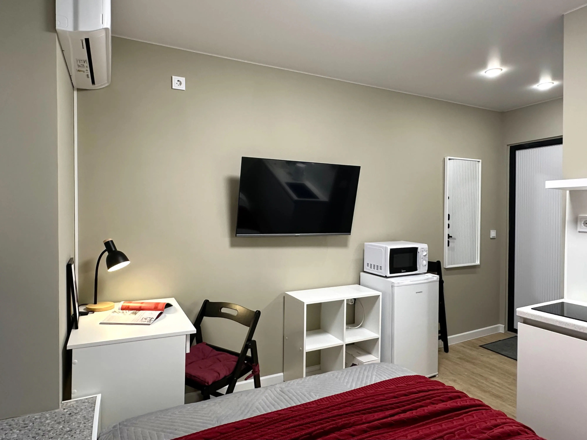 Апартаменты студия на Дубининской