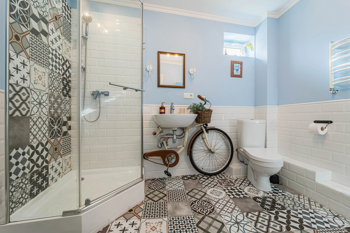 Апартаменты на пешеходной улице с 2-мя спальнями