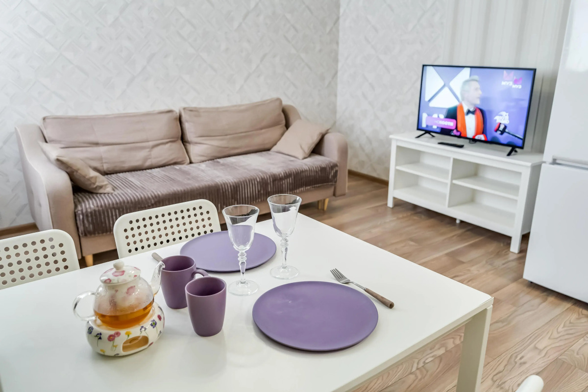 Квартира Соборный 98 Евродвушка с 3мя Раздельными Спальными Местами Рядом с Юво