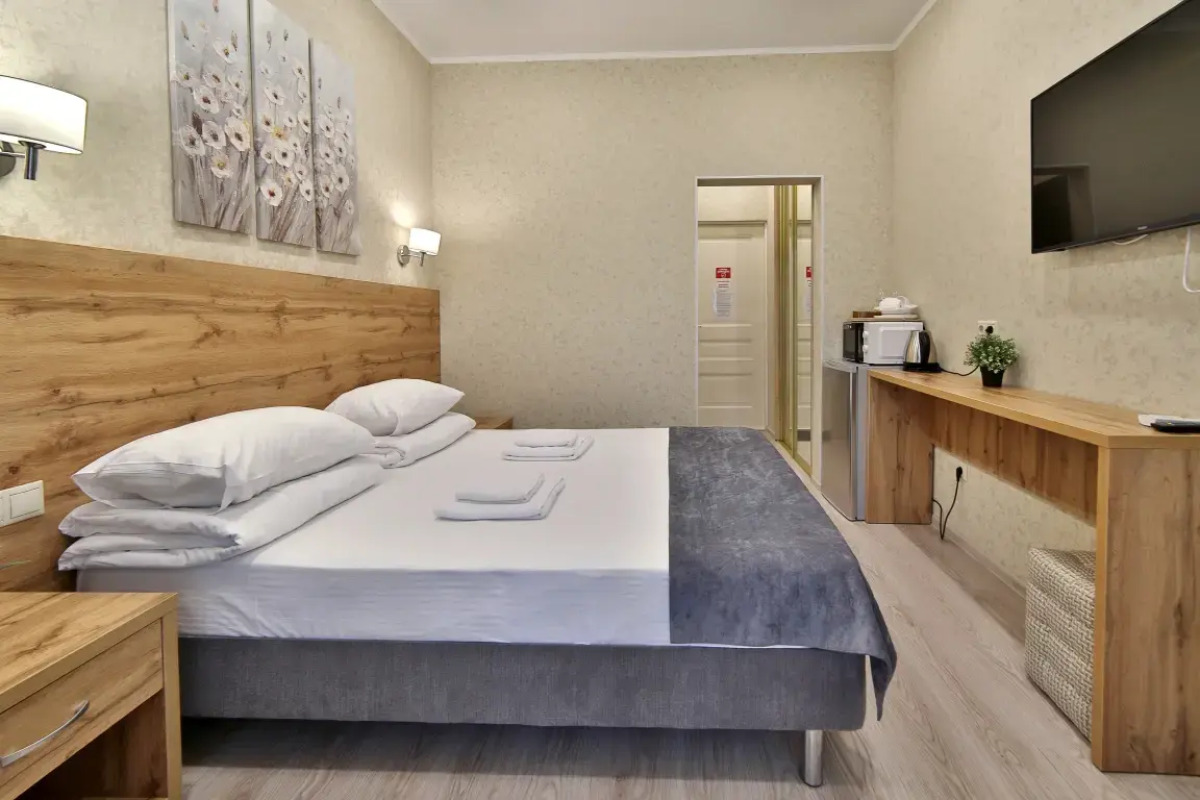 Апартаменты Покровский парк Двухместный стандарт с видом на парк