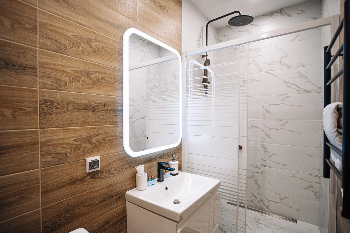 Апартаменты Lalapart Bluesky евродвушка на Новодмитровской улице