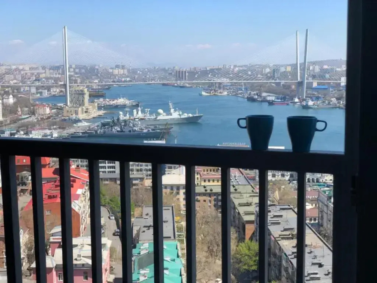 Апартаменты Central Vladivostok 2-х Комнатные Апартаменты с Балконом