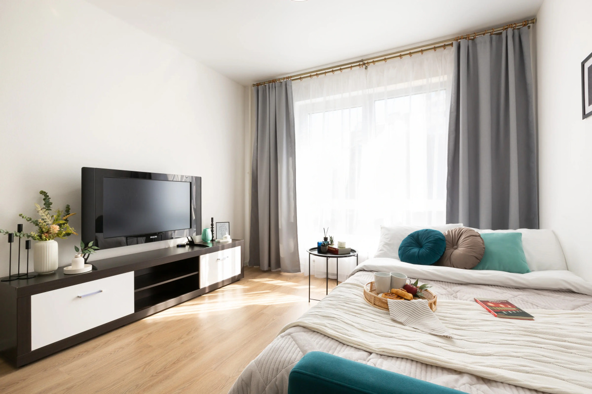 Апартаменты GOSTIO студия в ЖК Дмитровский Парк метро Яхромская