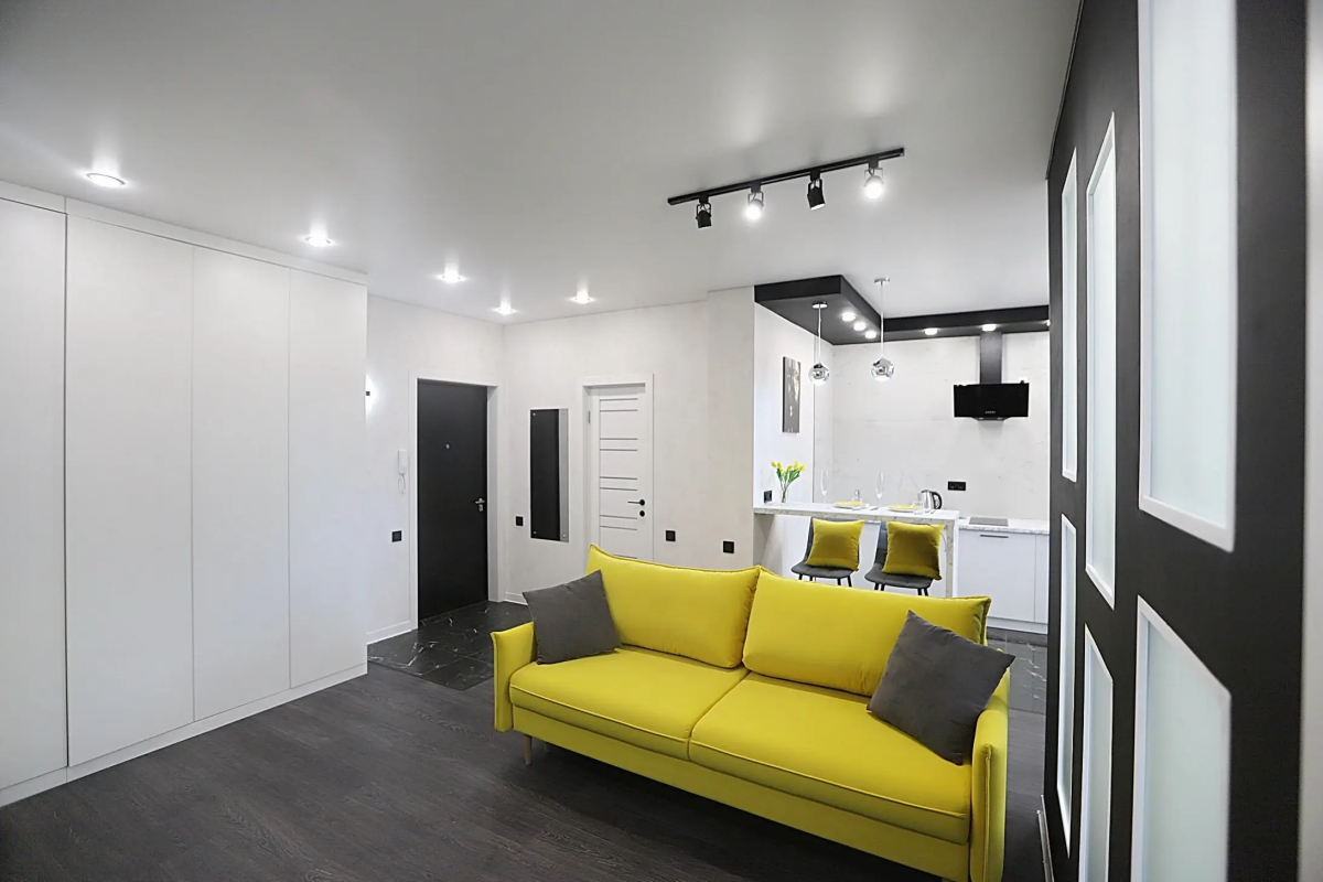 Апартаменты в самом центре с большой ванной