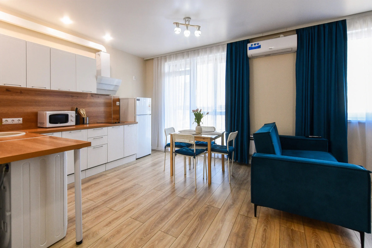 Квартира Уютная с видом на Русский мост