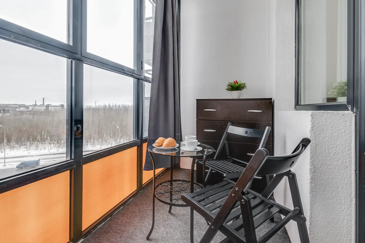 Стильные апартаменты у Финского залива с пляжем