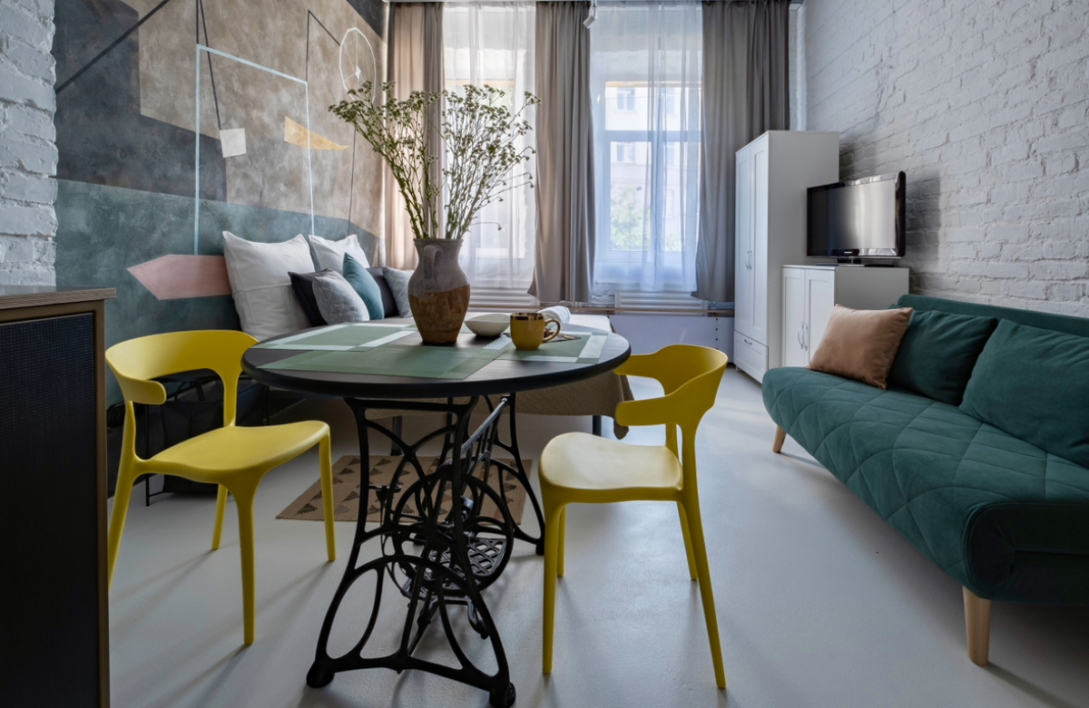 Квартира Дизайнерская студия в центре