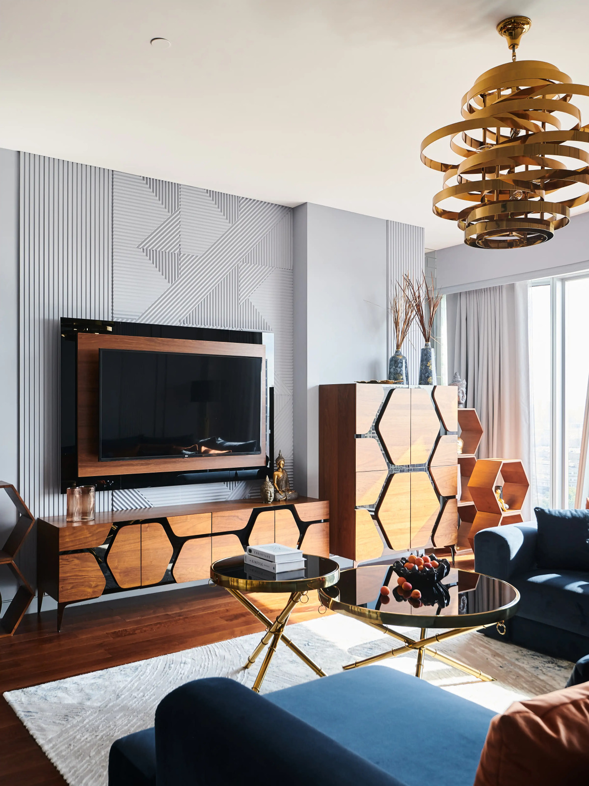 Квартира GM Apartments Шикарная Двушка в Москва Сити в Башне Око