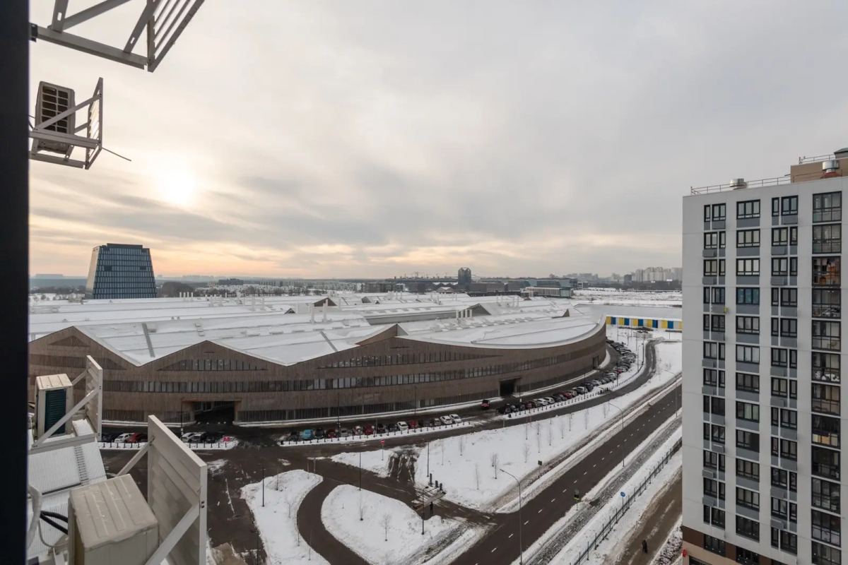 Квартира Студия серая