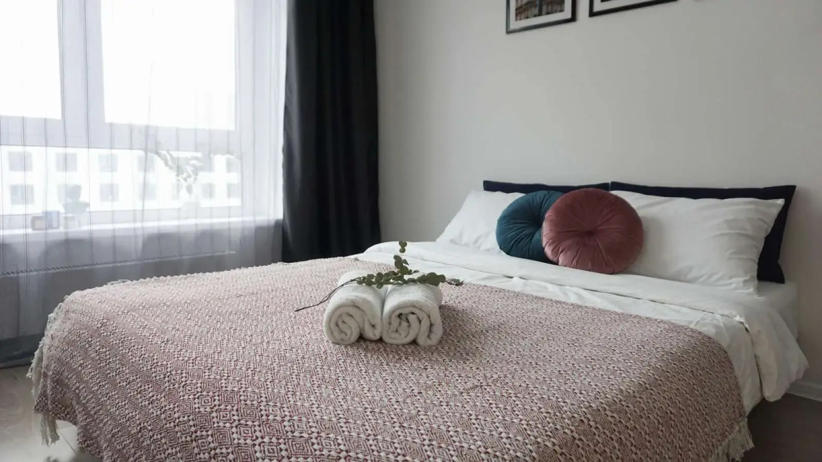 Апартаменты Happy House просторные 2-хкомнатные на Люблинской