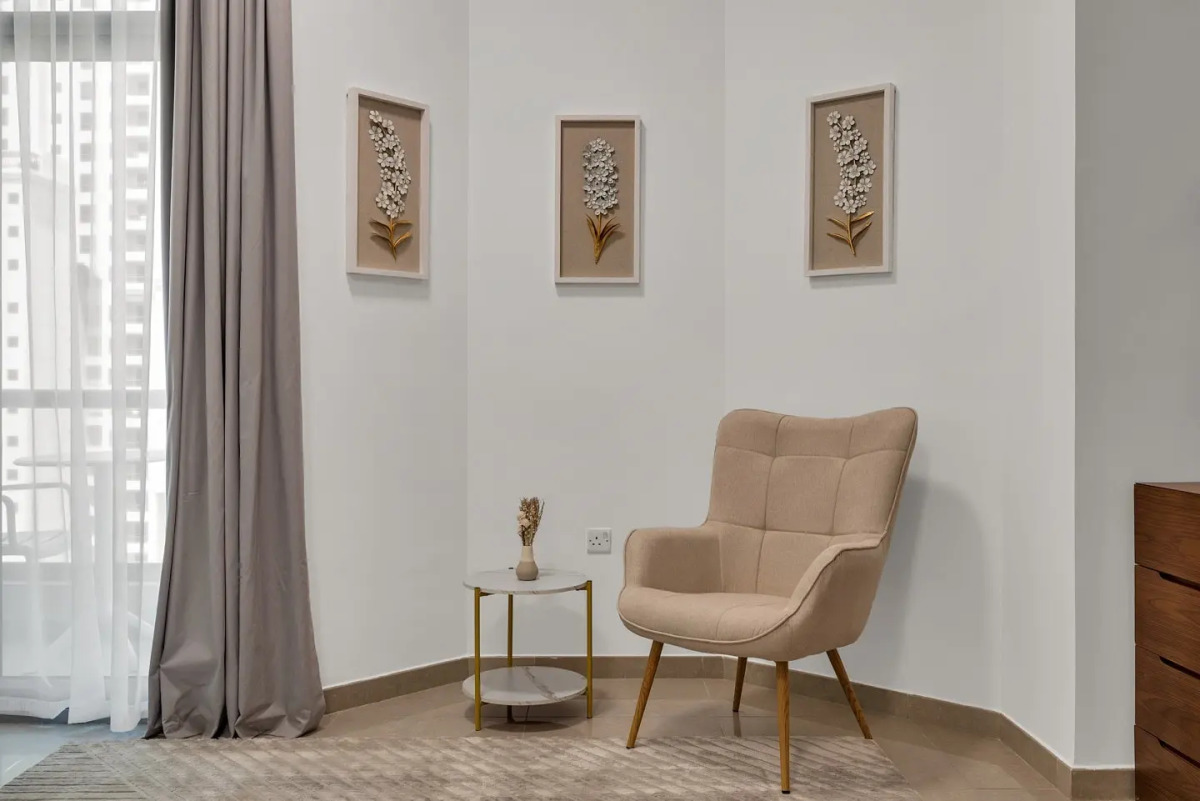 Квартира Уютная с 1 спальней в районе Дубай Марина