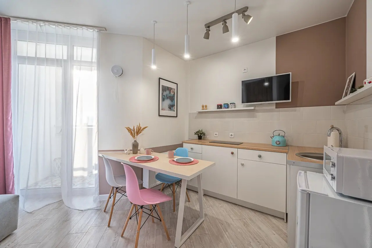 Квартира Стильная студия рядом с аквапарком