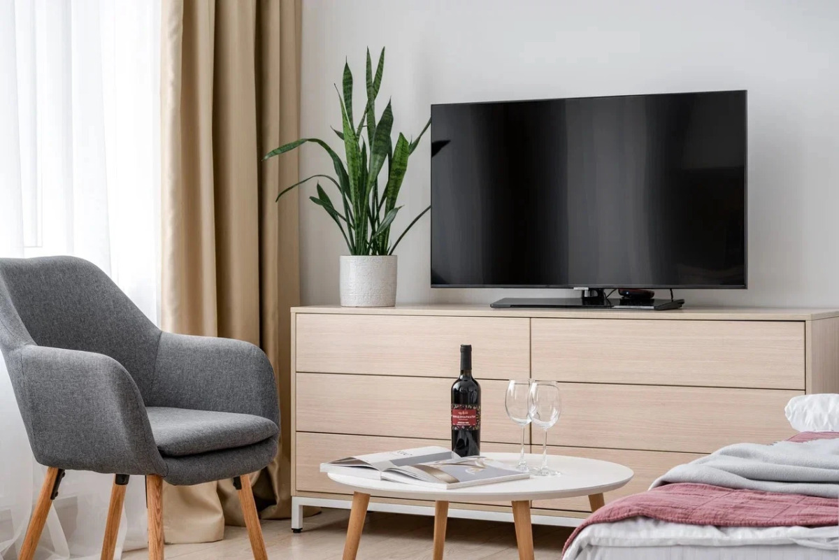 Апартаменты Selfy Apartment с панорамным видом на город и остров мечты