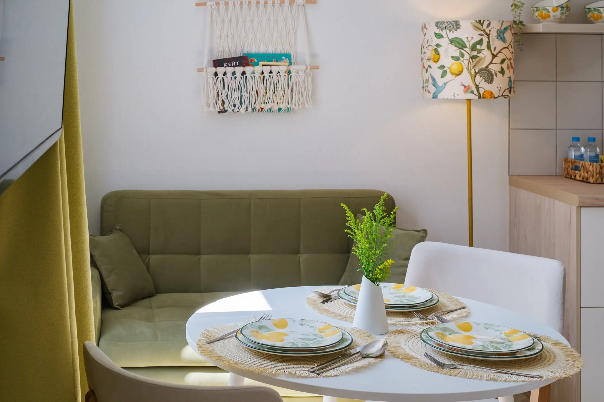 Апартаменты Уютная и новая студия в Кудепсте