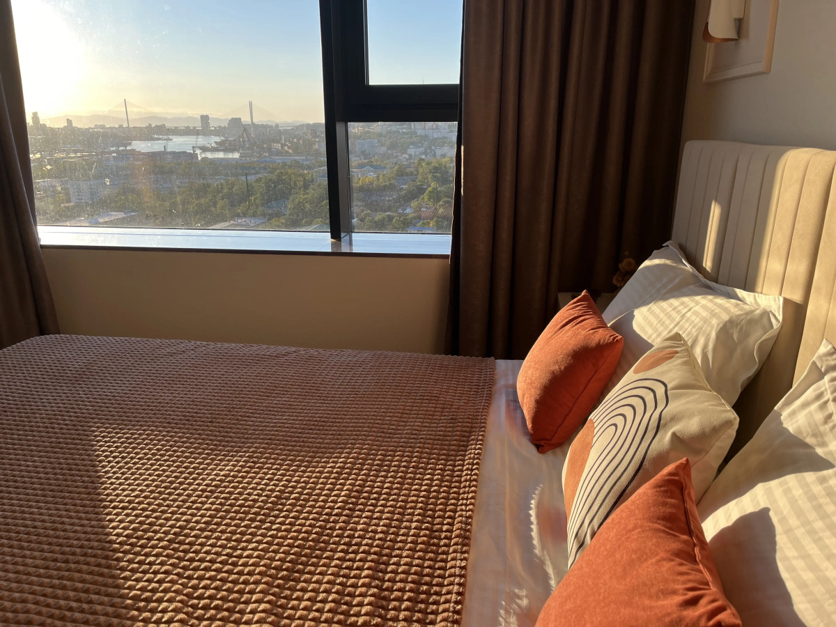 Квартира Студия Друзья с панорамным видом