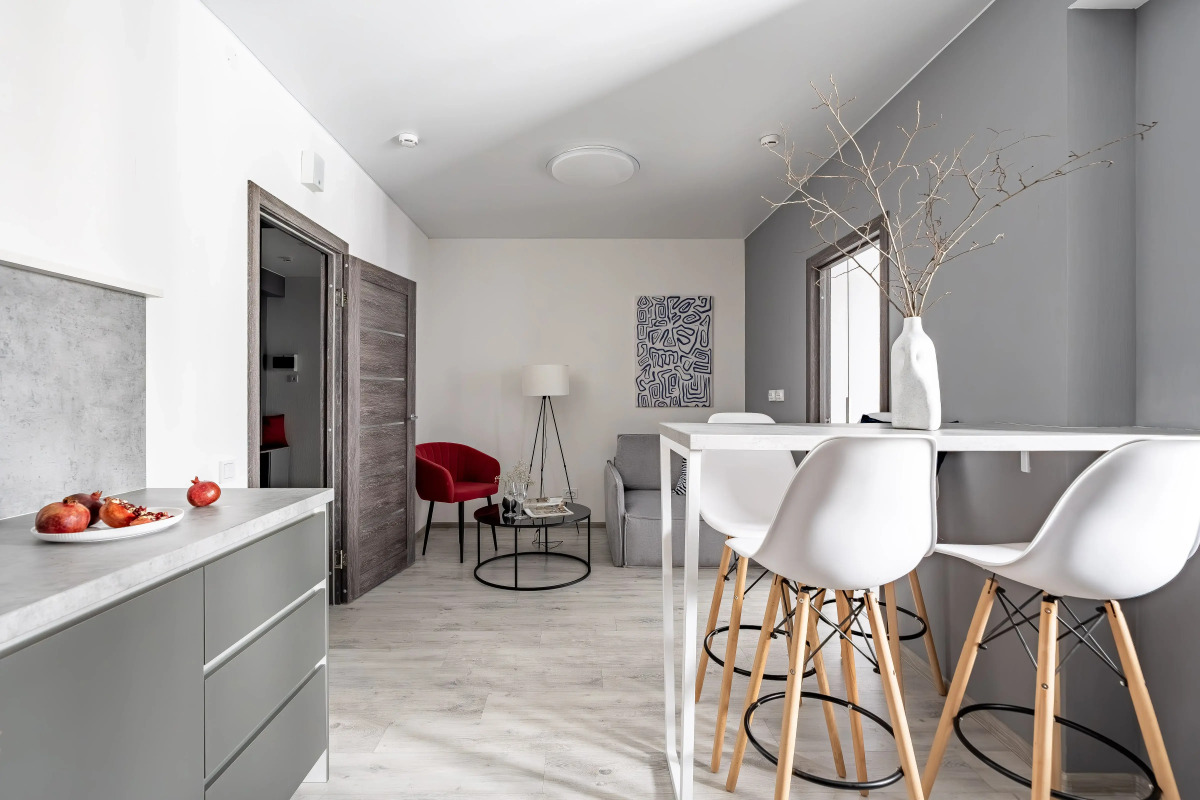 Квартира Granat на Васильевском острове Satin home