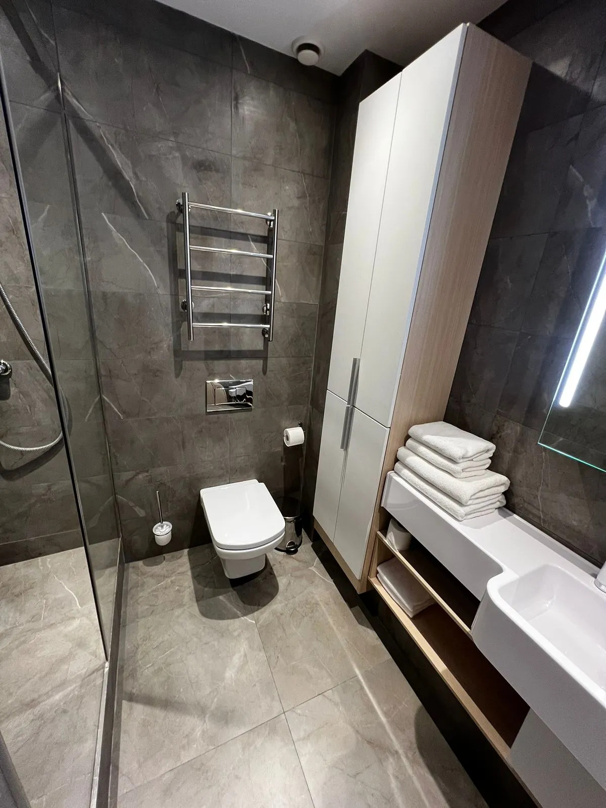 Студия Уютная с красивым видом у метро Технопарк