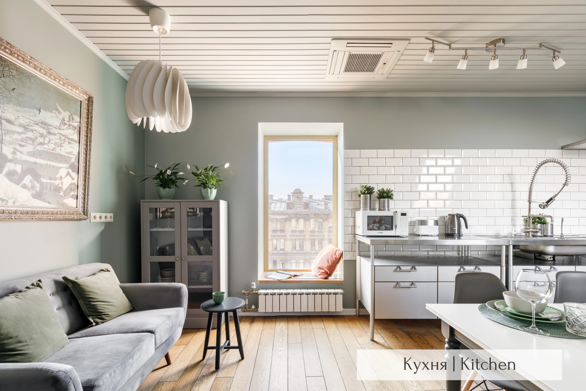 МАНСАРДА 170м² от Minin Apartments