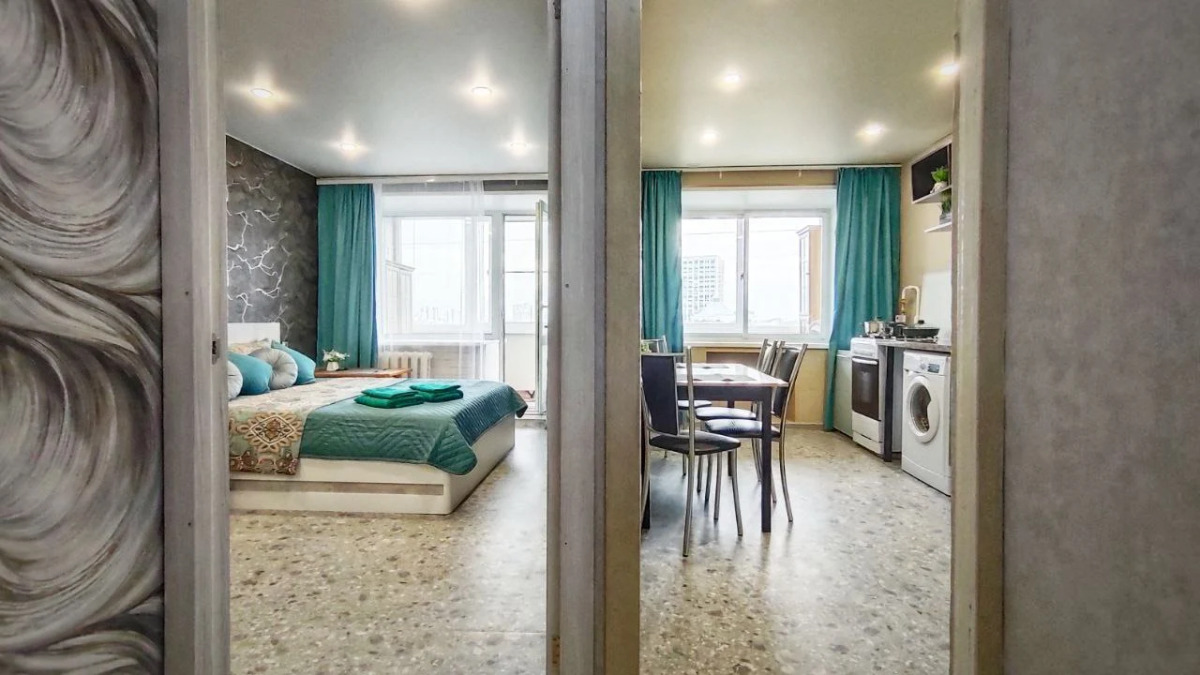 Квартира с видом на город в центре Хабаровска