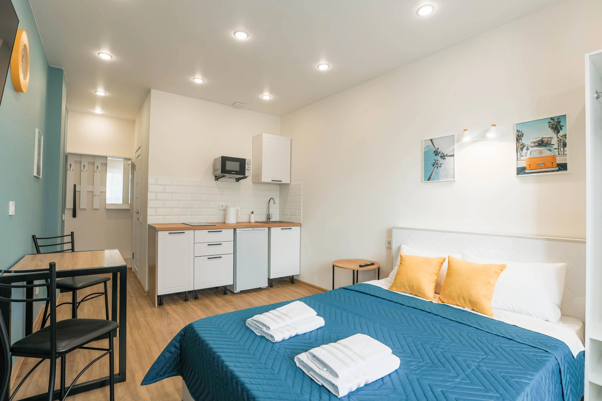 Апартаменты Солнце рядом с Политехом на 2 гостя