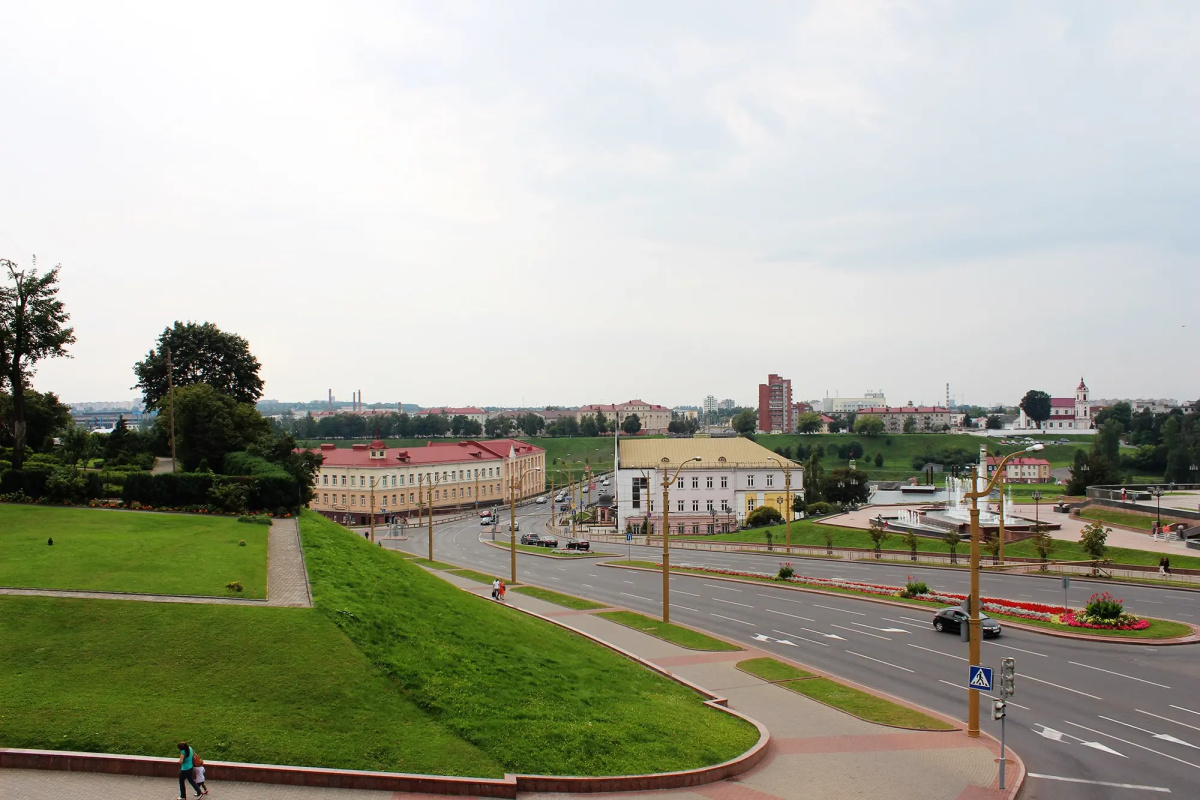 Апартаменты в Центре Гродно с видом на город