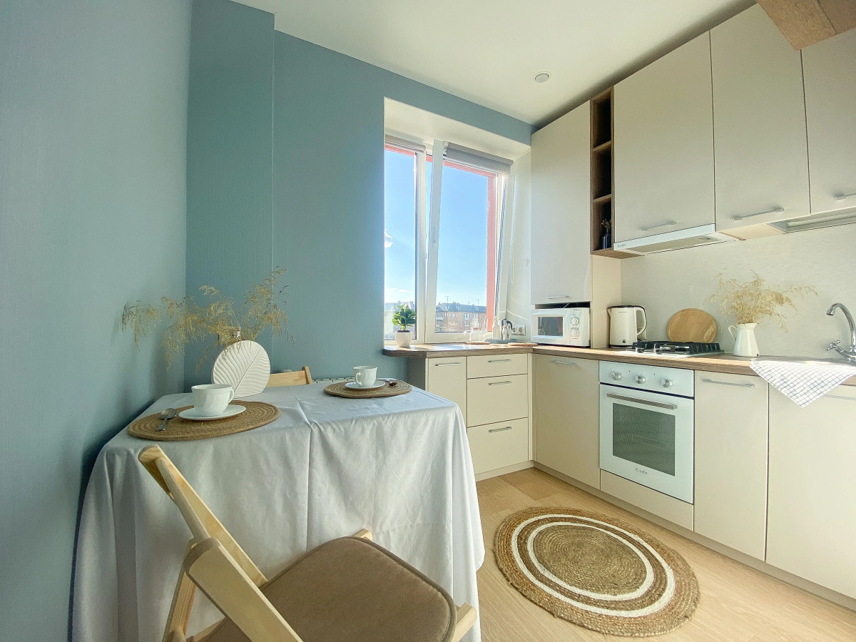 Апартаменты двухкомнатные с Видом на Привокзальную Площадь Hygge Karelia