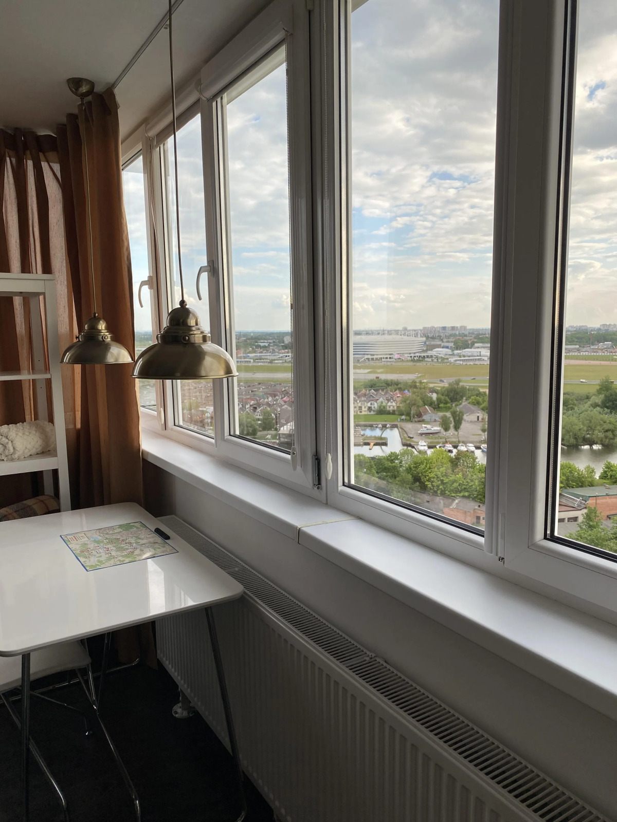 Квартира с панорамным видом на город