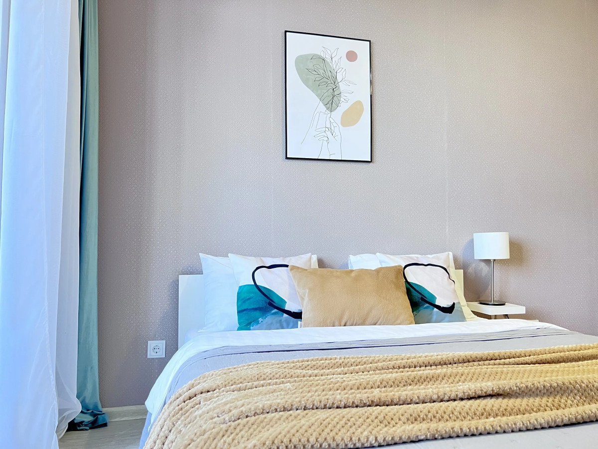 Апартаменты 2шка студия с шикарным видом на город у реки