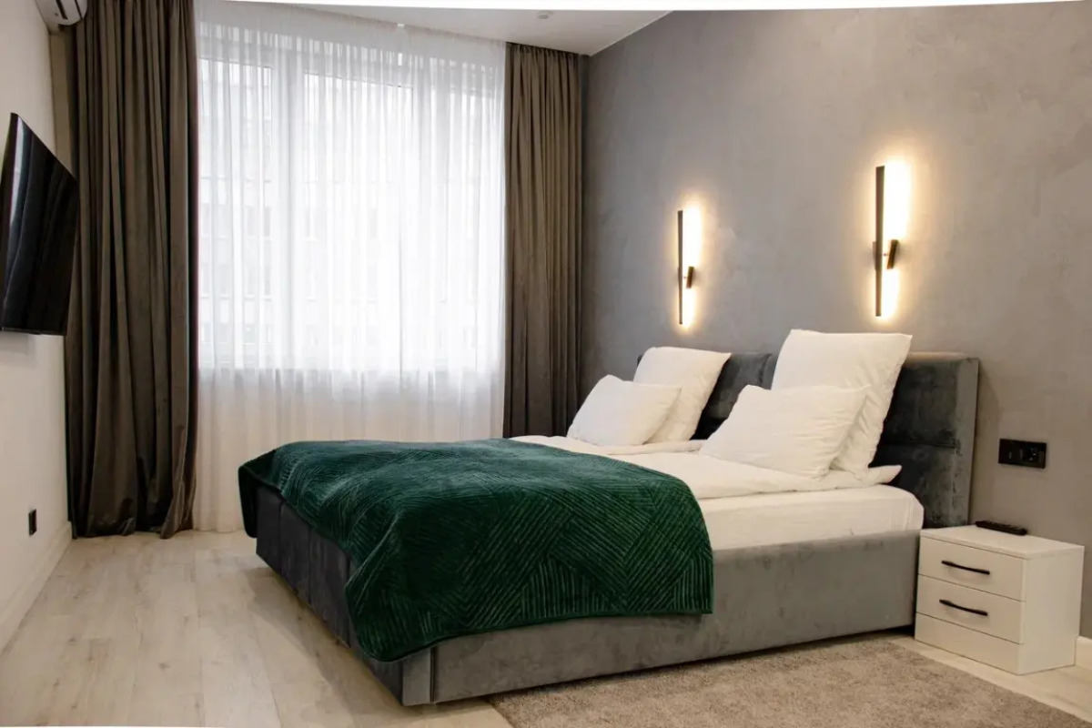 Апартаменты Центр, парковая зона, новый дом, охраняемая парковка, Колибри#24 1