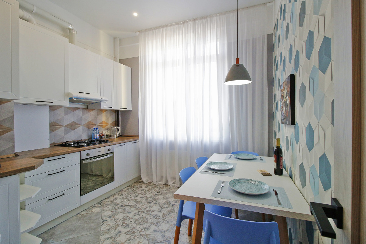 Квартира Blue Потемкина 1