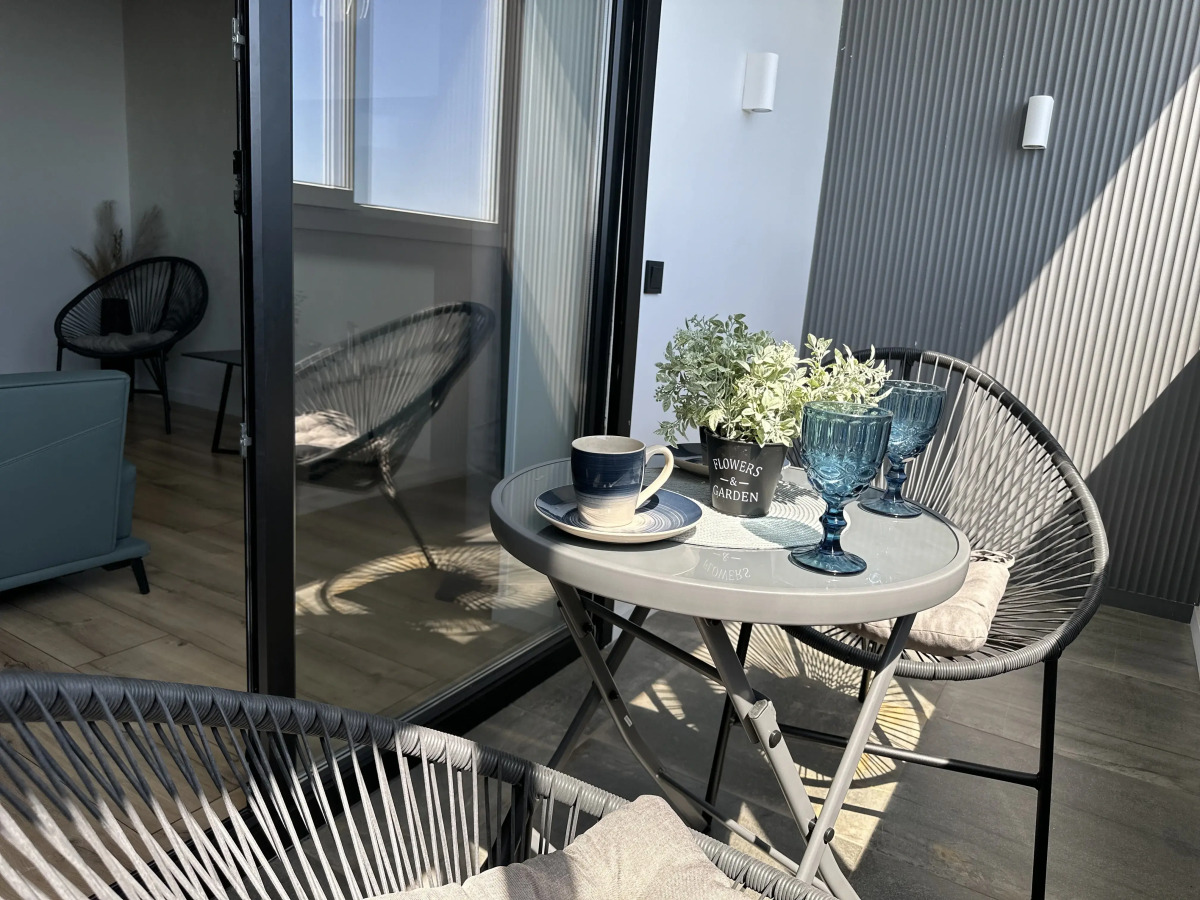 Апартаменты с видом на море и мосты