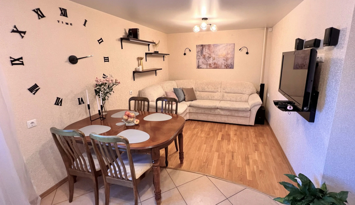 Квартира Функциональная квартира 53 кв.м. в удобном месте