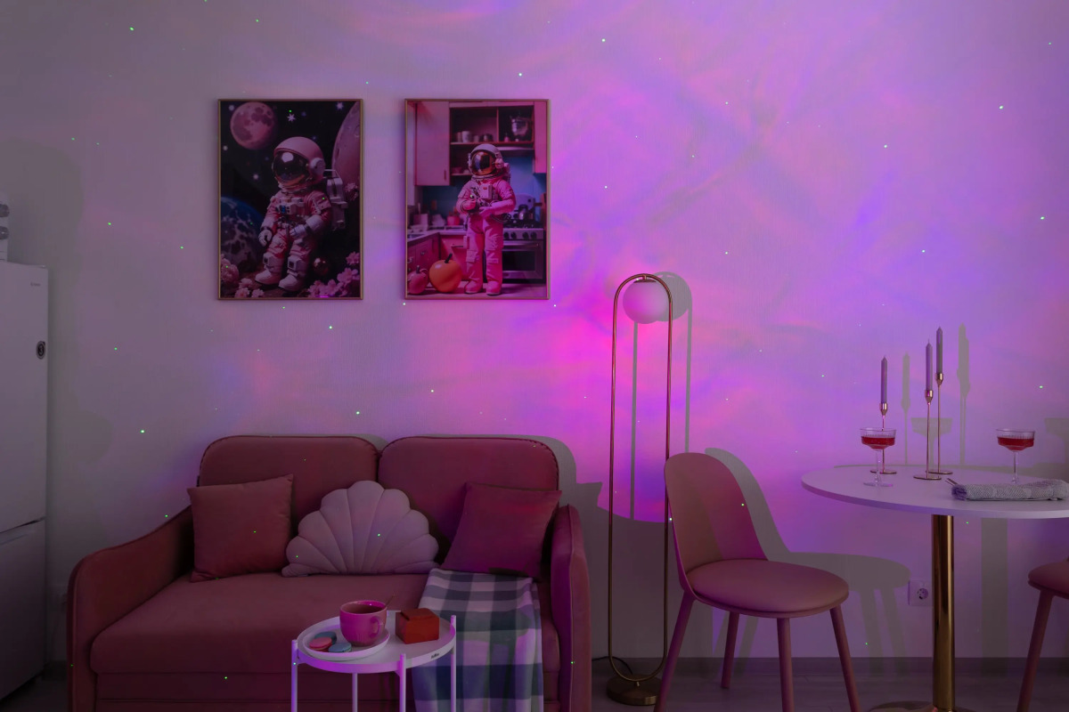 Квартира 50 Оттенков Розового