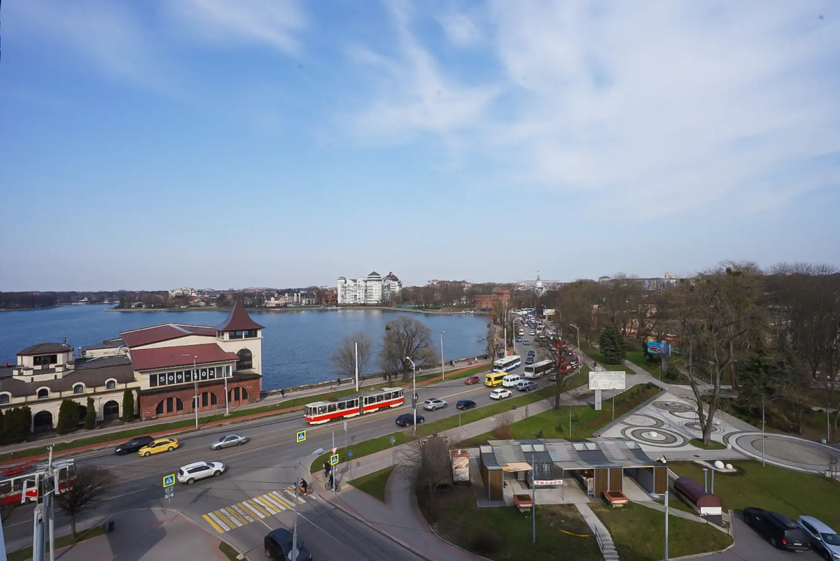 Апартаменты Zoya Apart в центре с видом на Верхний пруд и музей Янтаря