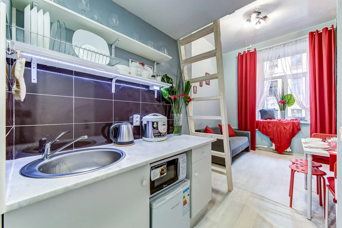 Апартаменты In Big City Kazanskaya Cтудия 3