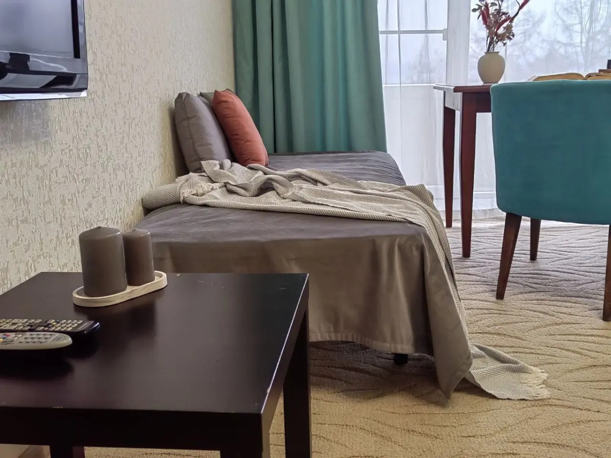 Квартира большая двухкомнатная у леса и озера