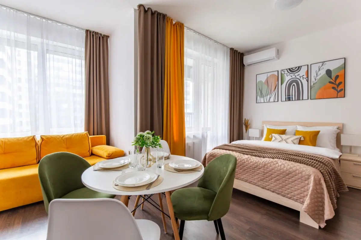 Апартаменты В 5 минутах от метро