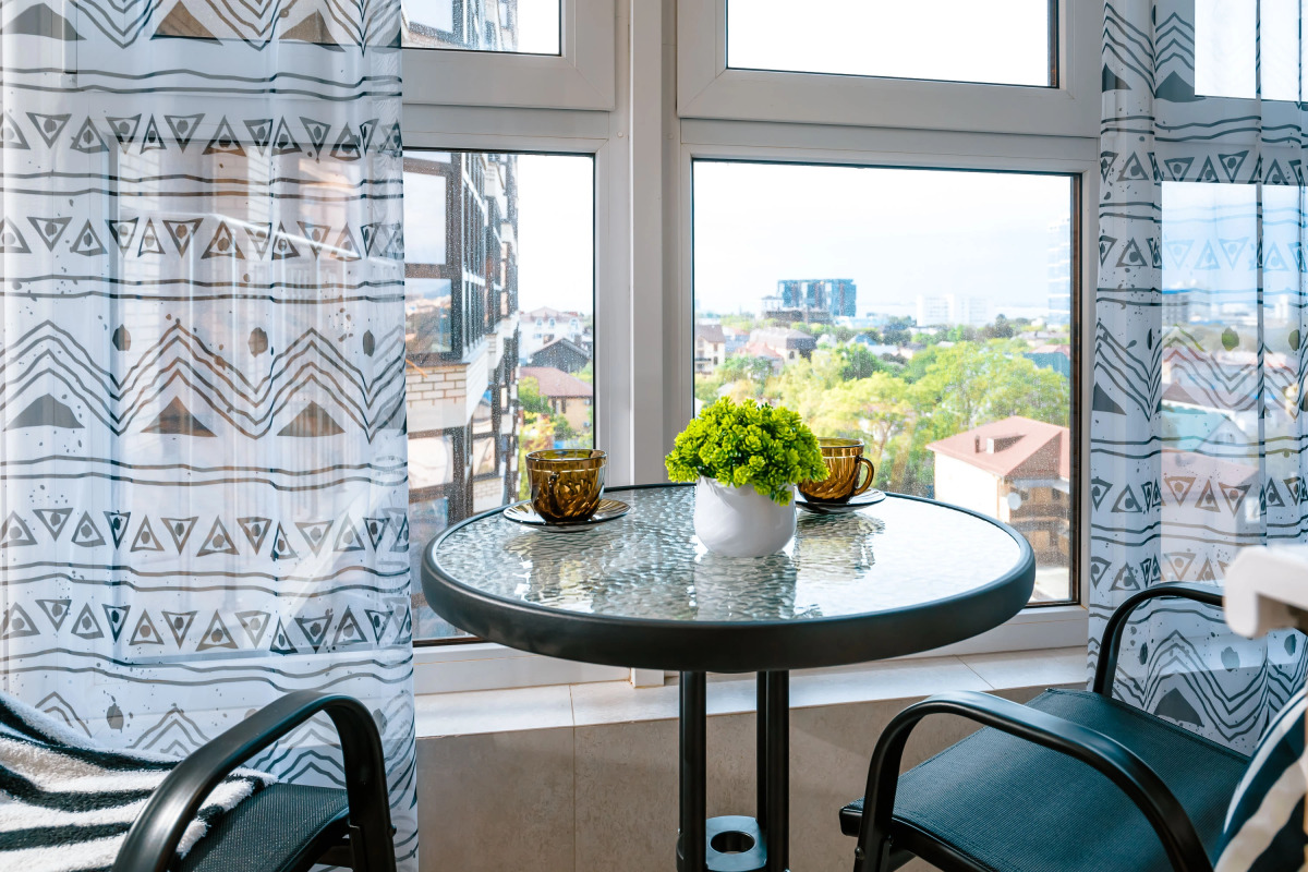 Квартира Просторная и светлая с видом на море