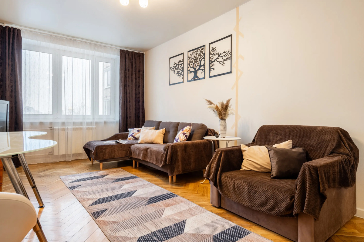 Апартаменты Двухкомнатные Natali на Нахимовском Проспекте