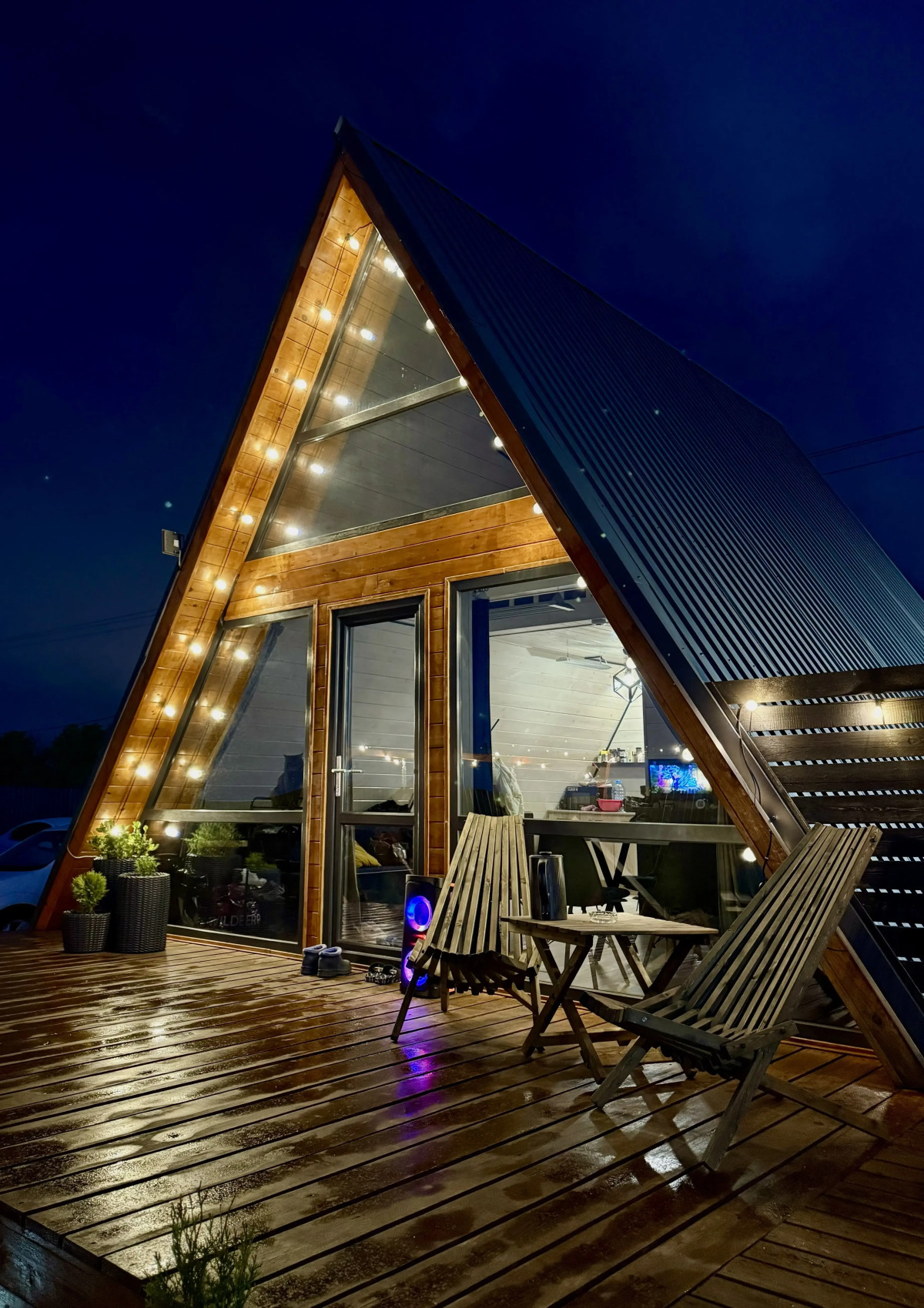 Частный дом в стиле A-frame