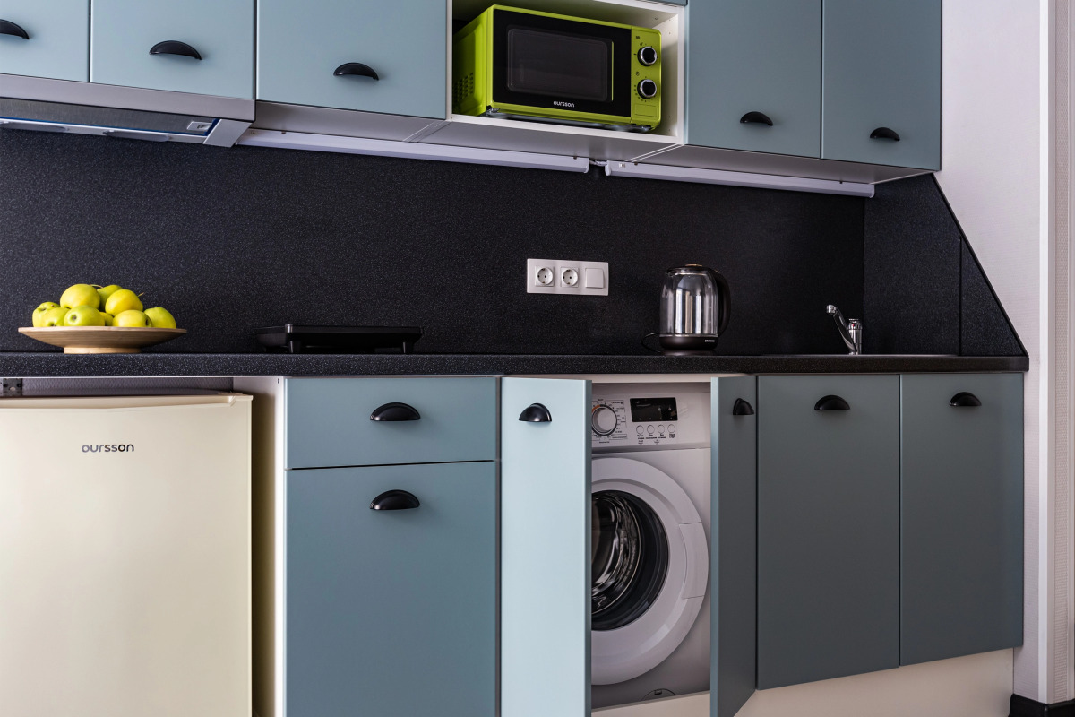 Комфортные апартаменты для троих с видом во двор