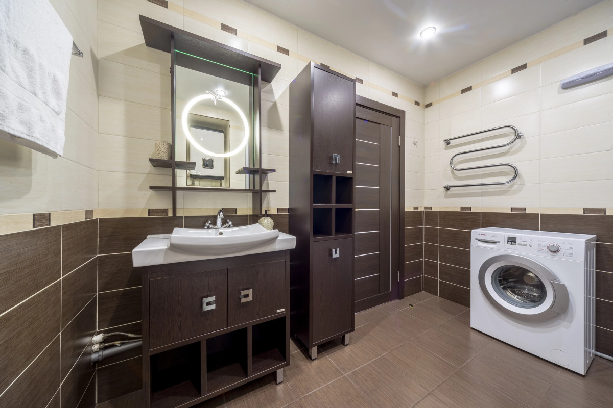 Квартира Тёплая солнечная возле БЦ Первая Башня