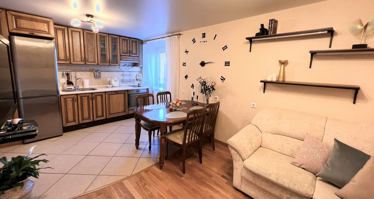 Квартира Функциональная квартира 53 кв.м. в удобном месте