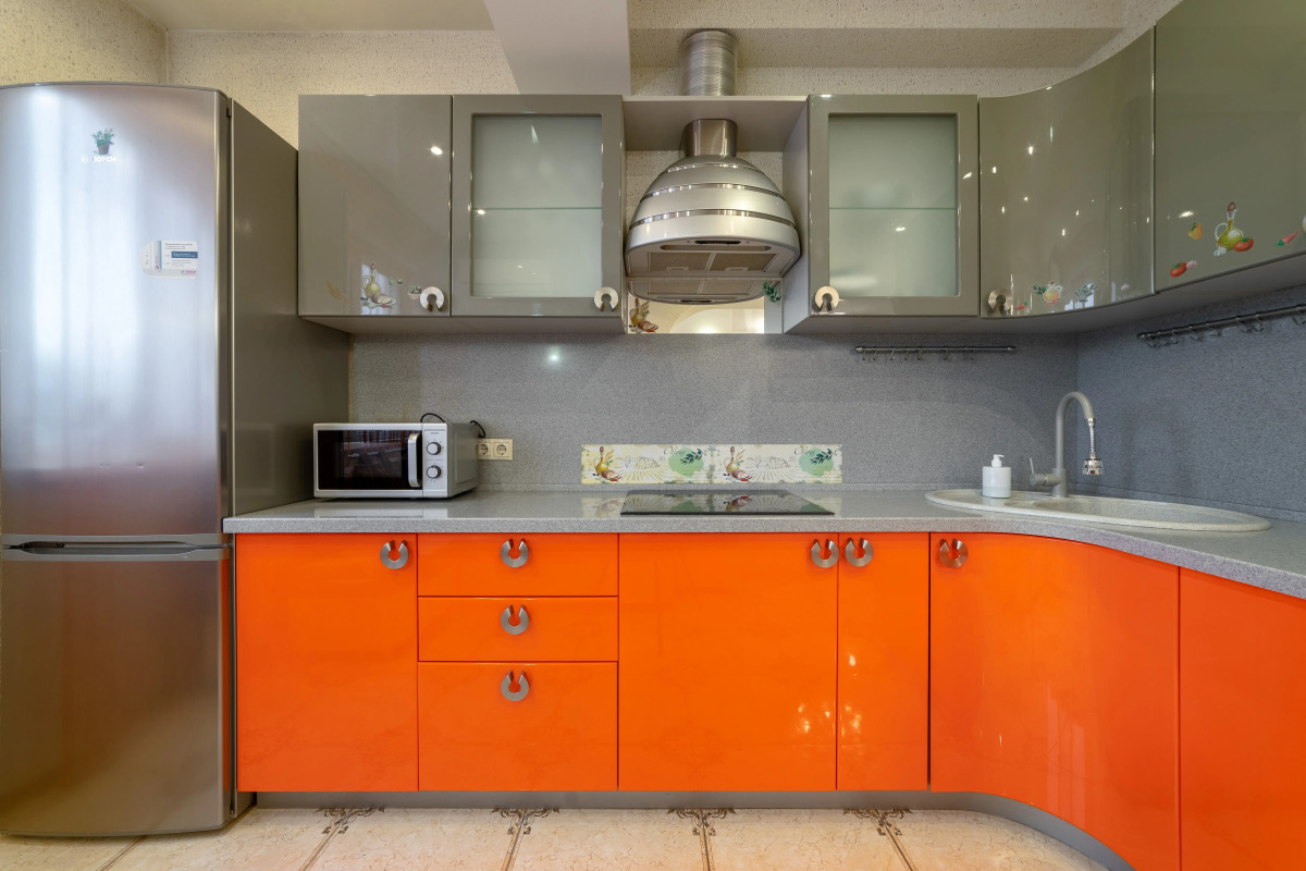 Квартира Просторная для 6х гостей с камином и видом на море