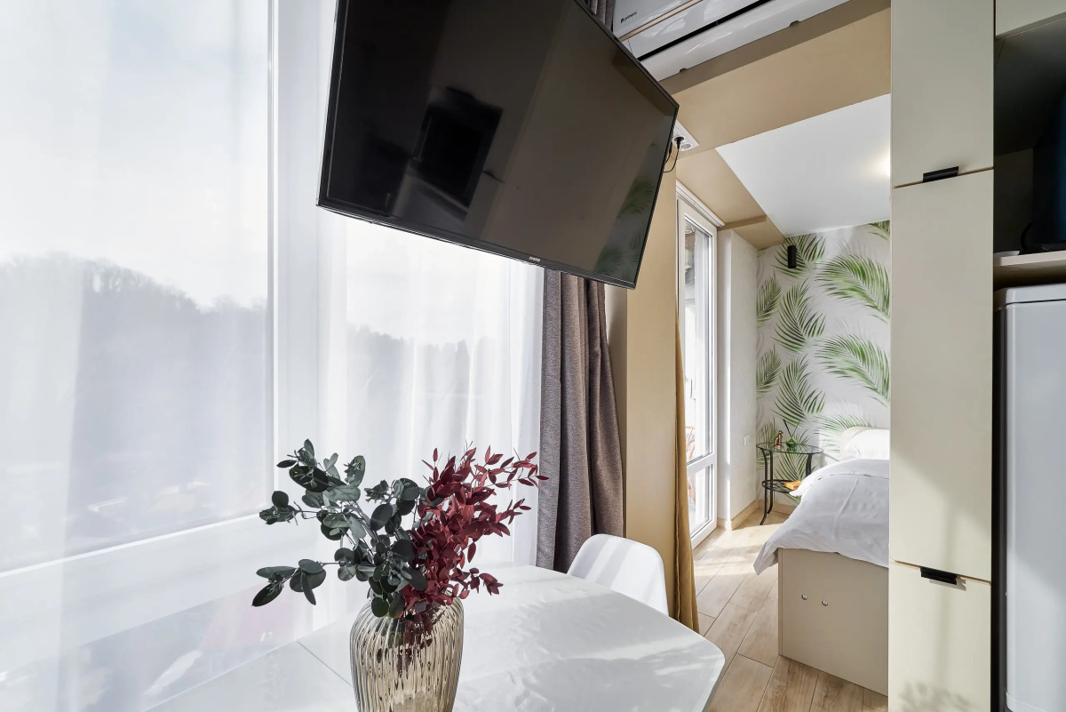 Квартира в Хосте с Отдельной Спальней и Видом на Море