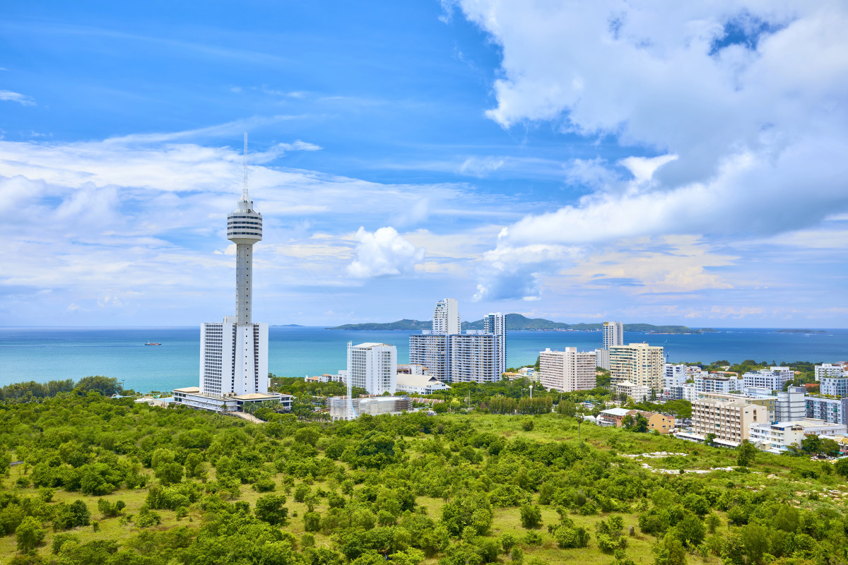 Апартаменты Grande Carribean sea view Jomtien beach